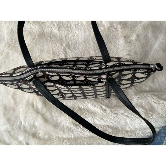 Relic Swan Heart Tote Bag Faux Leather - Picture 5 of 12